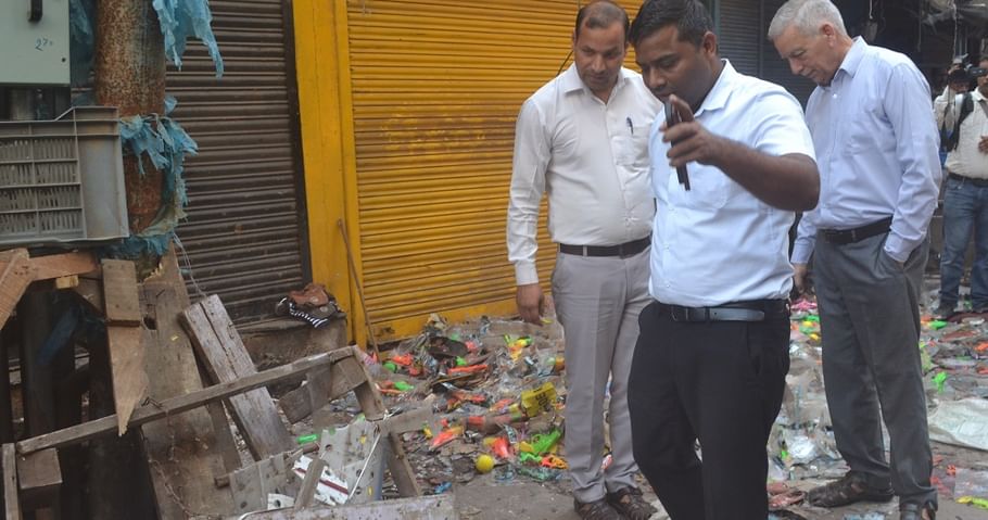 Kanpur Blast Traces of gunpowder hastily washed away iron wire, pebbles were found stuck to bodies of injured